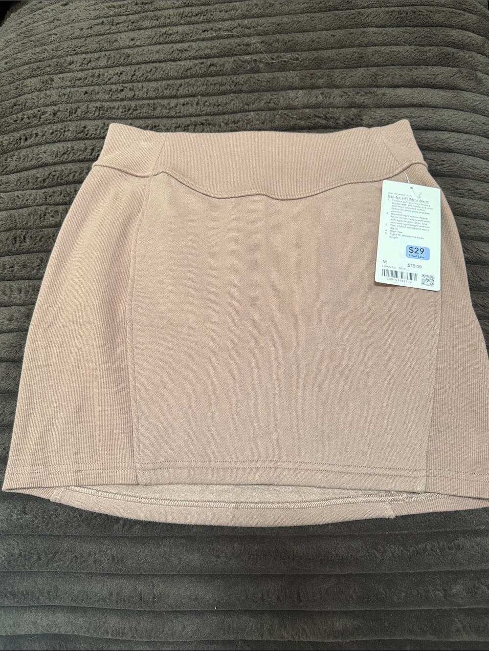 lululemon athletica Mini Skirt - Dusty Mauve